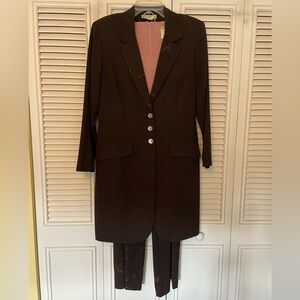 Womens 3 piece pant suit